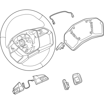Audi Q6 e-tron Steering Wheel - 85E-419-091-BQ-INU
