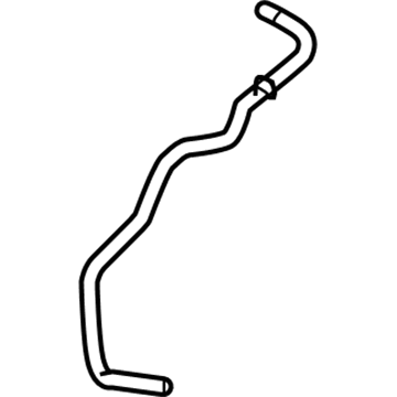 Audi 1K0-122-109-AL Overflow Hose Audi 1K0-122-109-AL Overflow Hose