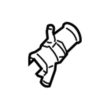 Audi 1K0-121-087-H Connector Tube