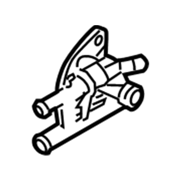 Audi 06F-121-132-H Water Manifold