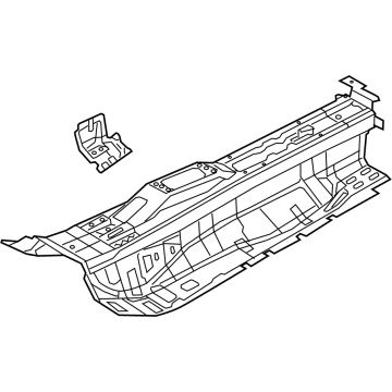Audi Q5 Sportback Floor Pan - 80A-803-296-A-STL