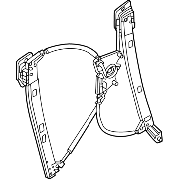 Audi Q6 e-tron Window Regulator - 85H-837-461-A