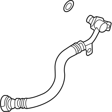Audi S8 Transmission Oil Cooler Hose - 4N0-317-817-AF