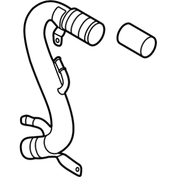 Audi RS Q8 Water Hose - 4M8-121-481-A