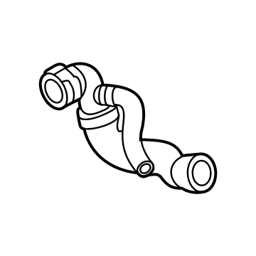 Audi RS Q8 Water Hose - 4M8-122-055-A