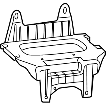 4F0-907-101-A Audi Upper Bracket Illustration 1 of 1