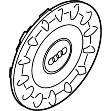 Audi A4 Quattro Wheel Cover - 8E0-601-147-A-Z17