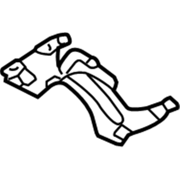 Audi TT Quattro Exhaust Hanger - 8N0-253-461-F