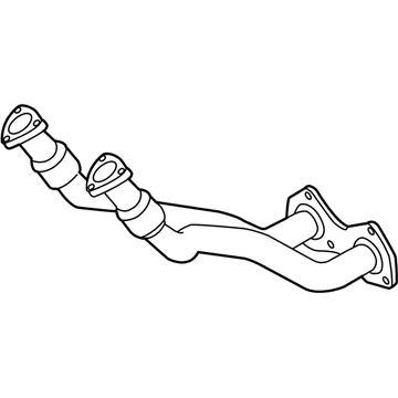 Audi TT Quattro Exhaust Pipe - 1J1-253-091-BB