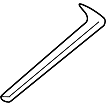 Audi 4B9-853-346-2ZZ Belt Molding Audi 4B9-853-346-2ZZ Belt Molding