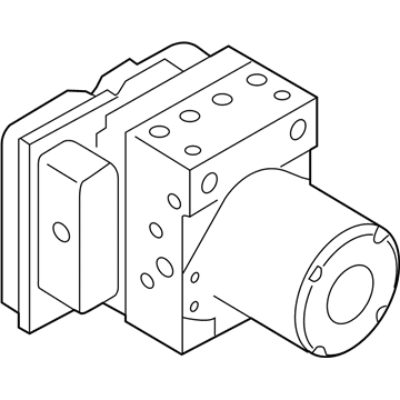 Audi ABS Pump And Motor Assembly - 8T0-614-517-L