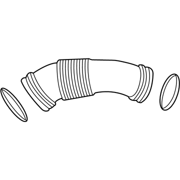 Audi S7 Sportback Air Duct - 06M-129-616-C