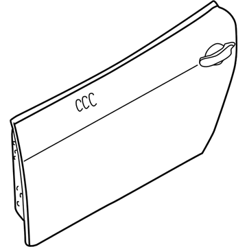 Audi 8N0-831-051-C Door Shell Audi 8N0-831-051-C Door Shell