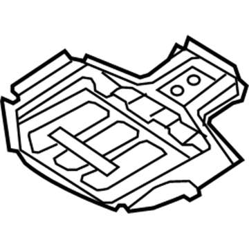 Audi A5 Battery Tray - 8F0-804-869-B
