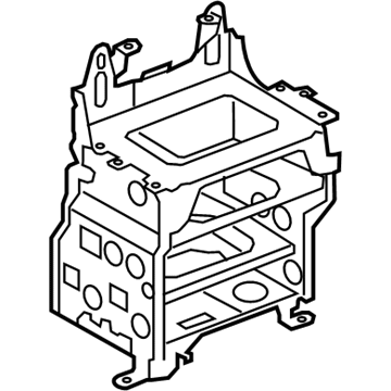 4F0-035-205-A Audi Mount Bracket Illustration 1 of 1