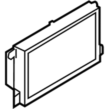 Audi 8T0-057-603-G Display Unit 8T0-057-603-G Audi Display Unit Illustration 1 of 1