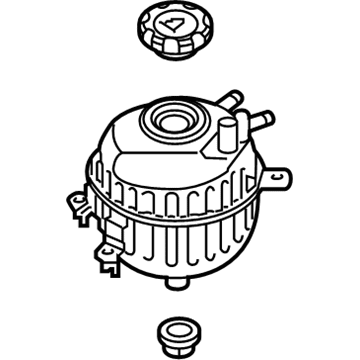 Audi SQ8 e-tron Coolant Reservoir - 4KE-121-405-A