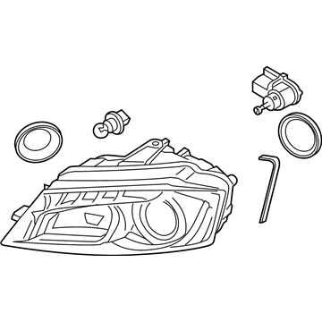 Audi 8P0-941-029-BK