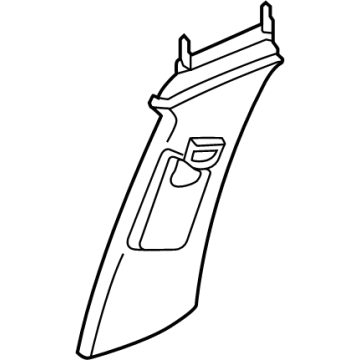 Audi A3 Pillar Panels - 8Y4-867-243-A-4PK