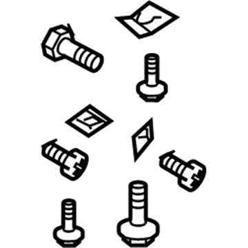 Audi 8P0-898-022 Hardware Kit Audi 8P0-898-022 Hardware Kit