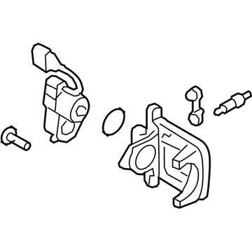 Audi Brake Caliper Repair Kit - 8K0-615-403-B