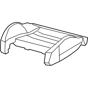 Audi S4 Seat Cushion - 8K0-881-361-F