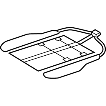Audi A5 Seat Heater - 8K0-963-555-AN