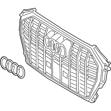Audi Q3 Grille - 83A-853-651-F-RN4