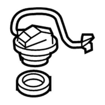 Audi Gas Cap - 4B0-201-550-H