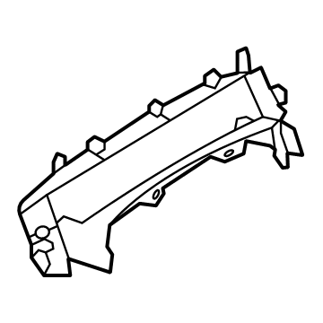 Audi 4J3-857-397-6PS Lower Trim Audi 4J3-857-397-6PS Lower Trim