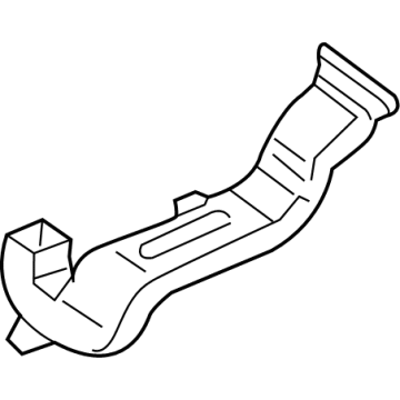 Audi Q8 Air Duct - 4M0-819-803-D