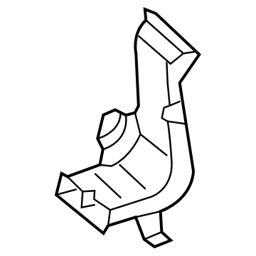 Audi Q8 Air Duct - 4M0-819-805-B