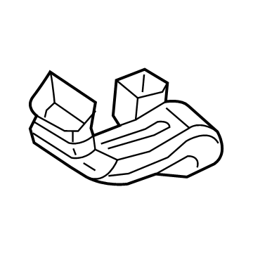 Audi Q8 Air Duct - 4M0-819-804-E