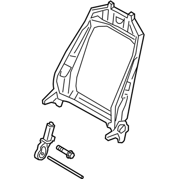 Audi 8W6-881-045-AG Seat Back Frame Audi 8W6-881-045-AG Seat Back Frame