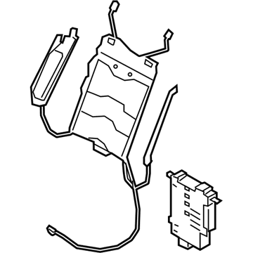 Audi 8W0-881-879-F Lumbar Support Audi 8W0-881-879-F Lumbar Support