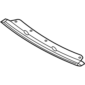 Audi 8E0-807-110-C-3FZ Spoiler 8E0-807-110-C-3FZ Audi Spoiler Illustration 1 of 1