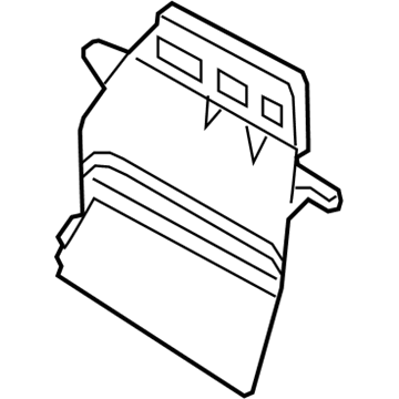 Audi A4 Air Duct - 8K0-129-617