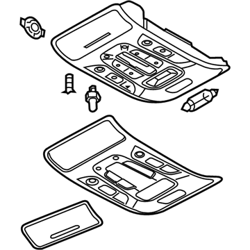 Audi Dome Light - 4G0-947-135-G-6PS