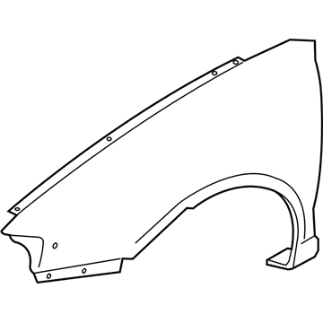Audi A3 Fender - 8P0-821-105-F