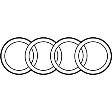 Audi A5 Emblem - 8F0-853-742-A-2ZZ