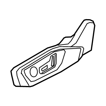 Audi Q6 e-tron Seat Switch Panel - 85H-881-326-C-4PK