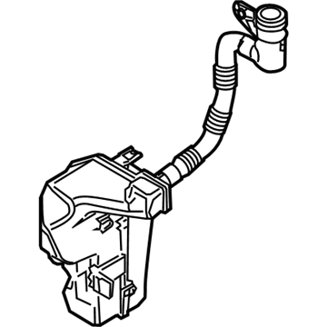 Audi Windshield Washer Fluid Reservoir - 1K0-955-453-S