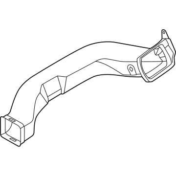 Audi Q6 e-tron Air Duct - 85H-819-656-B