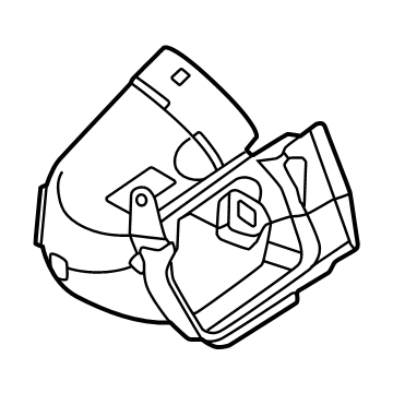 Audi Q6 e-tron Air Duct - 85H-819-725-B