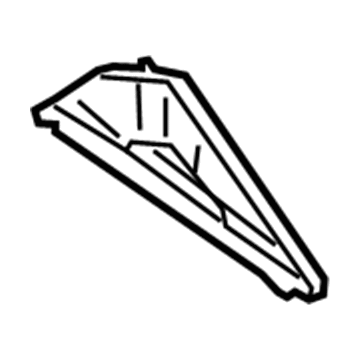 Audi 8P0-880-491-B-6PS Bow 8P0-880-491-B-6PS Audi Bow Illustration 1 of 1