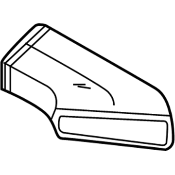 Audi Allroad Quattro Air Duct - 078-129-617-G
