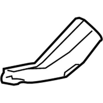 Audi TT Frame Rail - 8J0-805-099-E