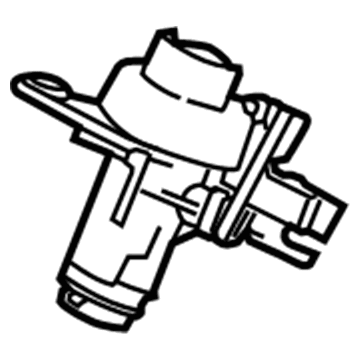 Audi Trunk Lock Cylinder - 107-827-573-AC