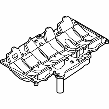 Audi Oil Pan Baffle - 0P2-115-289-A