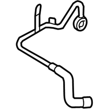 Audi A4 Water Hose - 06D-121-492-J